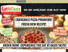 Tablet Screenshot of eatatoasis.com
